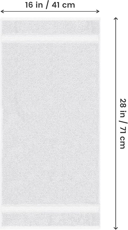 Utopia Towels 6 Pack Premium Hand Towels Set, 16 by 28 inches, 100% Ring Spun