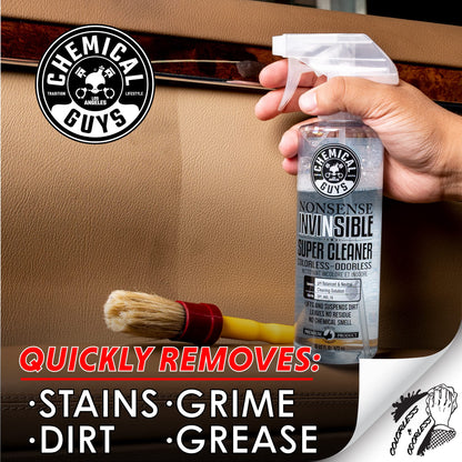 Chemical Guys SPI_993_1602 Nonsense All Surface Super Cleaner (Works on Vinyl, Rubber, Plastic, Carpet) Safe for Home, Garage, Cars, Trucks, SUVs, Jeeps, RVs & More, 16 fl oz, Unscented-2 Pack