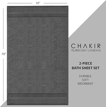 Chakir Turkish Linens, 100% Cotton Premium Quality Turkish Bath Sheets