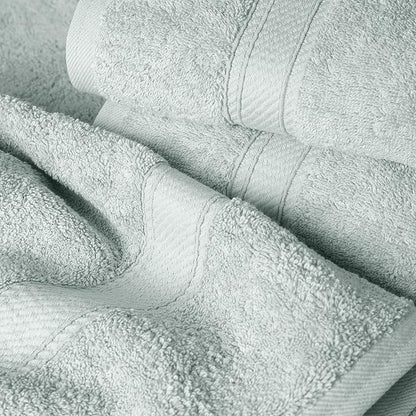 SUPERIOR Egyptian Cotton Pile 6 Piece Towel Set, Includes 2 Bath, 2 Hand