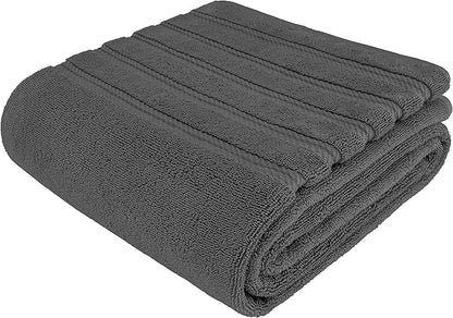 American Soft Linen 35x70 Jumbo Large Bath Towel, 600 GSM 100% Cotton Turkish