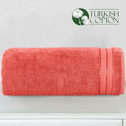 Elegant Comfort Three Line Popcorn Extra Large Luxury Bath Towel