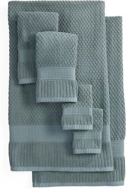 NY Loft 100% Cotton Towel Set 6 Piece | Super Soft & Absorbent Quick-Dry 2 Bath
