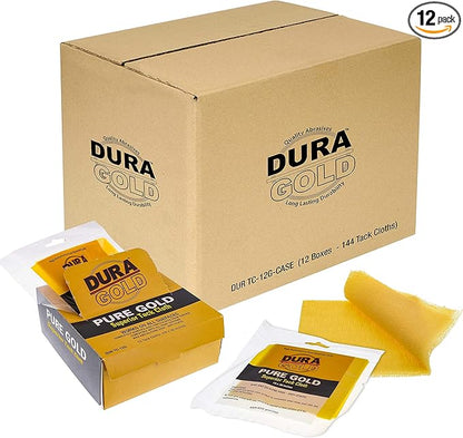 Dura-Gold - Pure Gold Superior Tack Cloth Woodworking, Automotive Paint