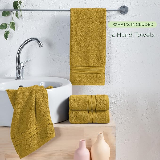 Elegant Comfort Three Line Popcorn Towel Set
