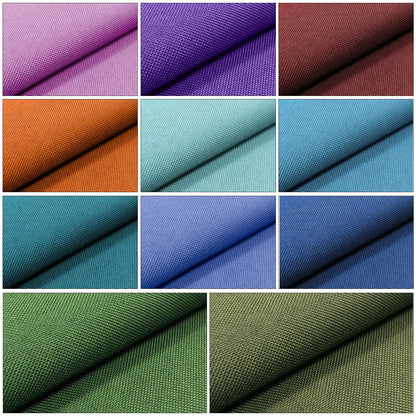 BECHAEO Waterproof Canvas Upholstery Fabric by The Yard 58" Wide 600 Denier Water Resistant Oxford Polyester Material Outdoor Fabric for DIY Sewing Chair Cushion Awning Bag, 5 Yards Cyan Blue