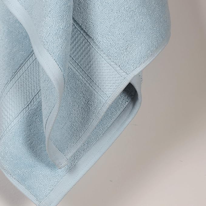 SUPERIOR Egyptian Cotton Pile Bath Towel Set of 2, Ultra Soft Luxury Towels