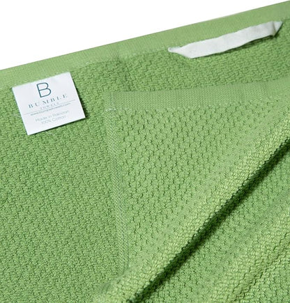 Sage 16'x 26' Cotton Kitchen Towels
