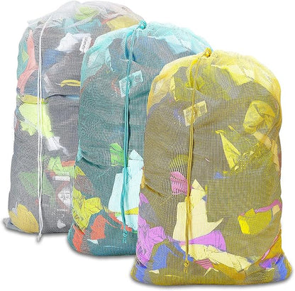 Mesh Laundry Bags, Heavy Duty