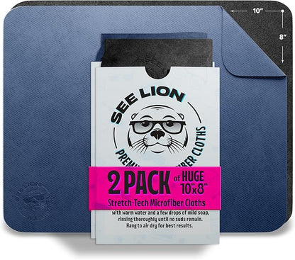 cellhelmet See Lion Swipes | Microfiber Lens Cleaning Cloths – Ultrasoft