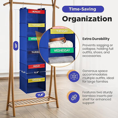 Handy Laundry Hanging Clothes Organizer