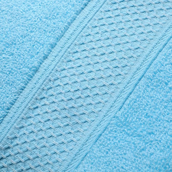 Cotton Bath Towels Set, 2-Piece Set Super Absorbent Quick Drying, Suitable