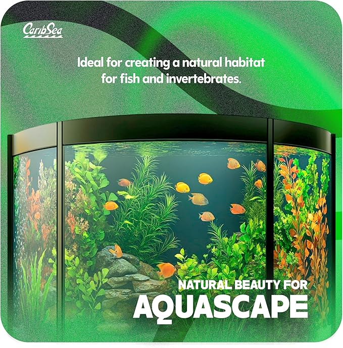Carib Sea Super Natural Moonlight Sand for Aquarium – 5 lb Each – Ideal for Freshwater Aquaria – Perfect for Discus, Tetras, Angelfish, and More – (Pack of 2)