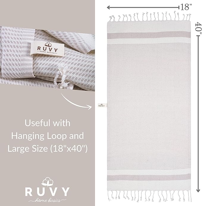 Ruvy Home Basics Turkish Hand Towels