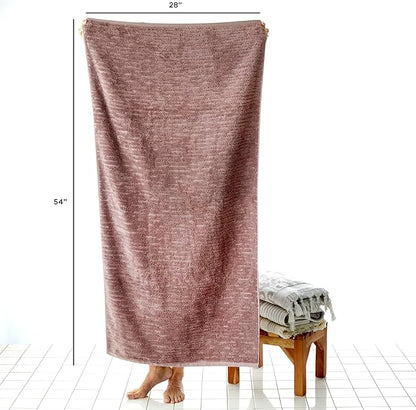 SKL Home CloudSoft 100% Cotton Luxury 6-Piece Towel Set, 600 GSM, Ultra Plush &