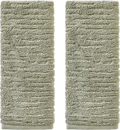 SKL Home CloudSoft Cotton Luxury 2-Piece Hand Towel Set