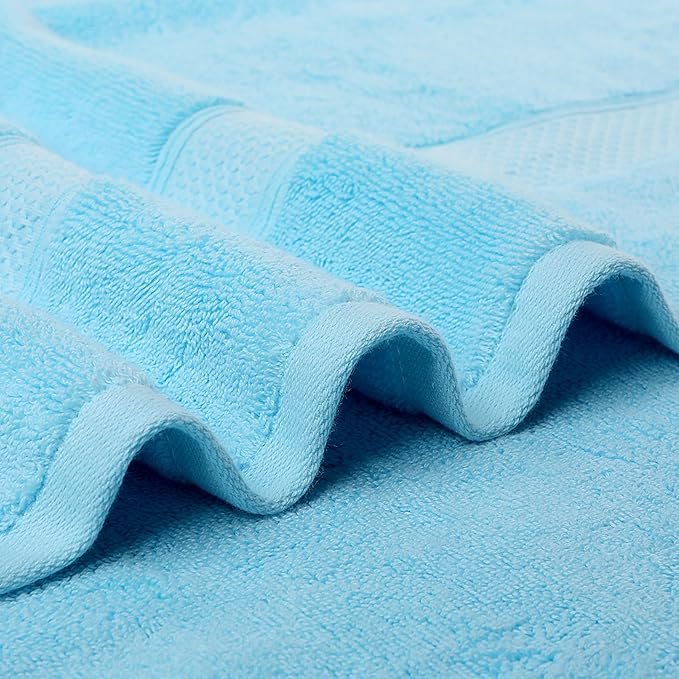 Fluffy Cotton Bath Towels Set650GSM, 2-Piece Set, Thickened and Enlarged