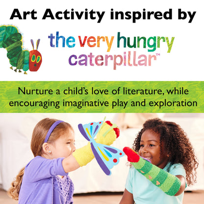 Creativity for Kids The Very Hungry Caterpillar Story Puppets: Sock Puppet Kit for Toddlers from The World of Eric Carle, Crafts for Kids (Ages 3+)
