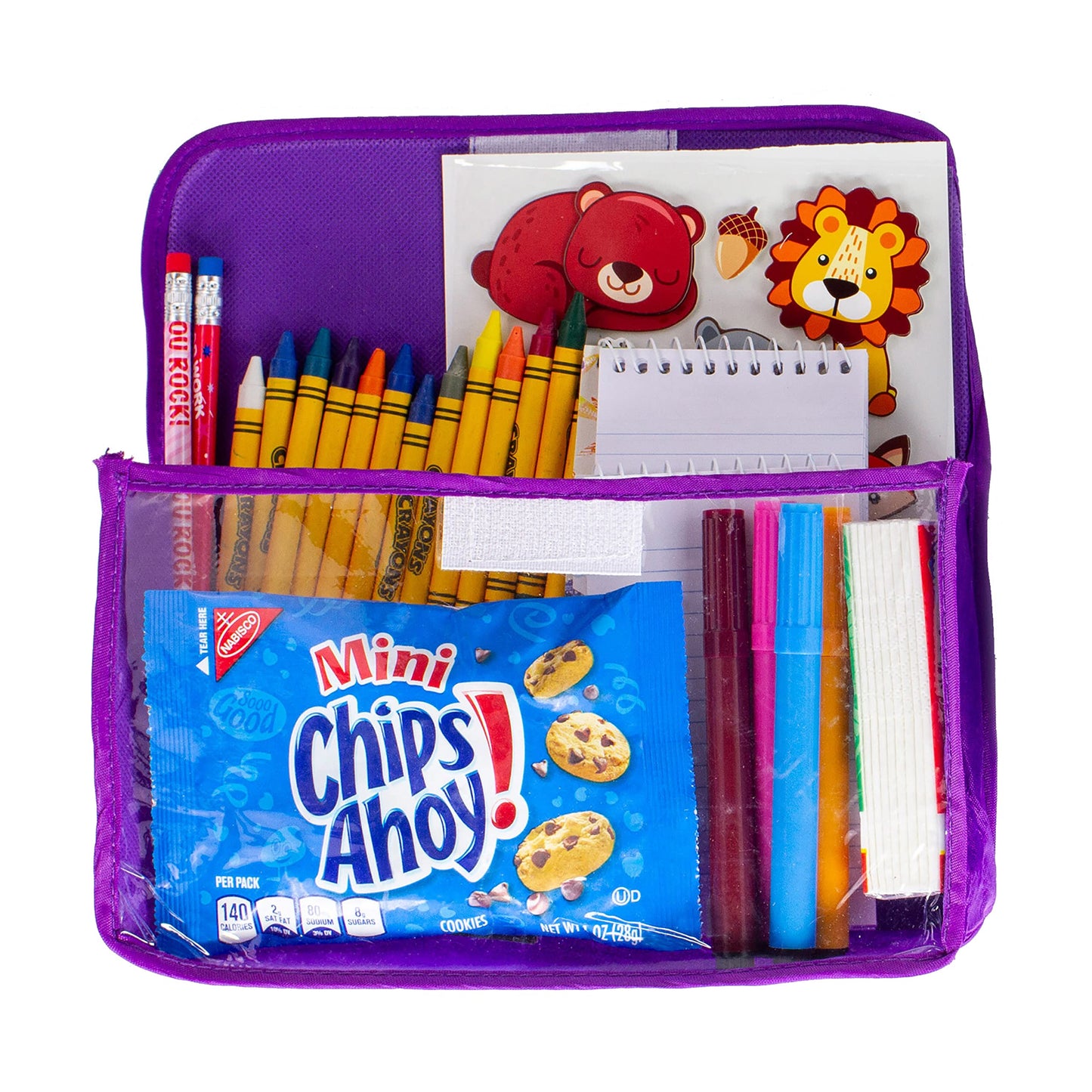 Nabisco Classic Mix Variety Pack, OREO Mini, CHIPS AHOY! Mini, Nutter Butter Bites, RITZ Bits Cheese, School Snacks, 20 - 1 oz Snack Packs