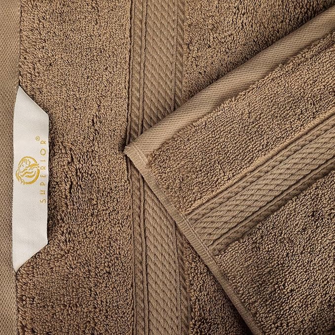 Superior Egyptian Cotton Pile 9 Piece Towel Set, Includes 3 Bath, 3 Hand