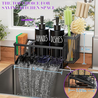 MASADI Kitchen Dish Soap Dispenser Set