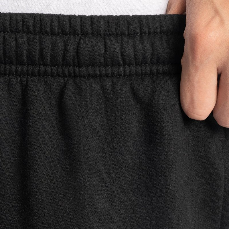 Fruit of the Loom mens Eversoft Fleece & Joggers (Regular Big Man) Sweatpants, Elastic Bottom - Black, 4X-Large US