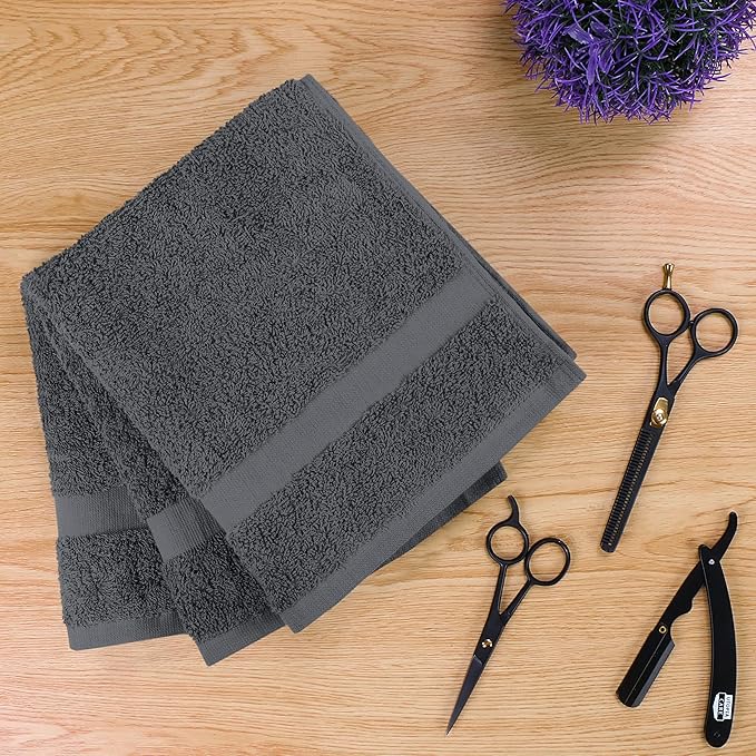 Utopia Towels, Salon Towel, Not Bleach Proof, 16 by 27 Inches, Highly Absorbent