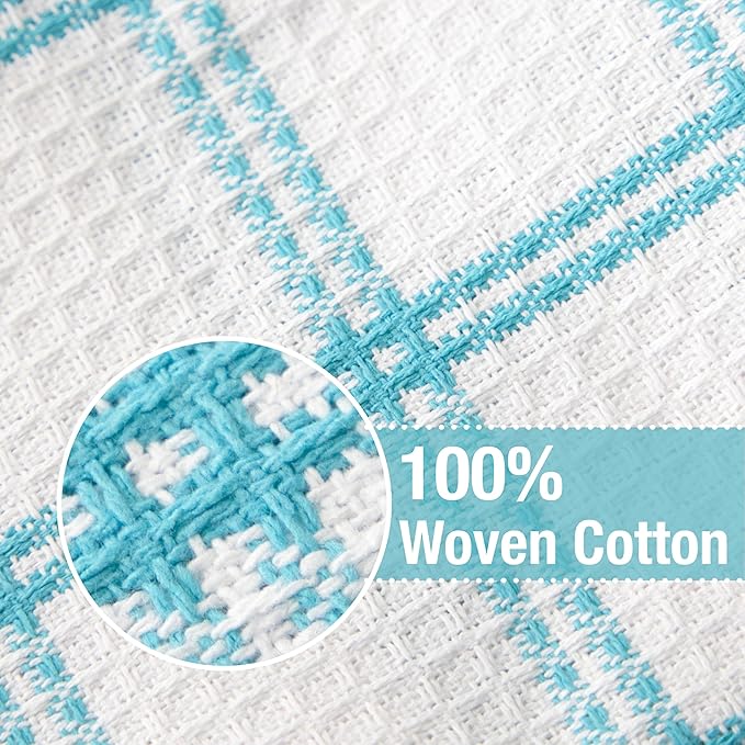 T-Fal Premium Waffle Dish Cloths: Highly Absorbent, Super Soft Long Lasting