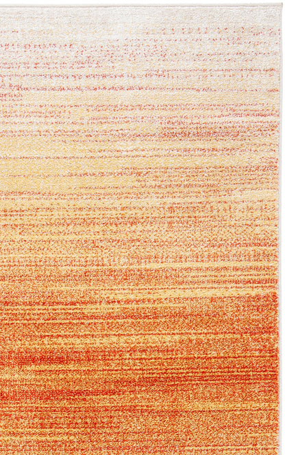 SAFAVIEH Area Rug 8x10 - Adirondack Collection - Large - Orange & Red, Modern Ombre Design, Non-Shedding & Easy Cleaning, Ideal for Living Room, Bedroom, Office, Dining Space (ADR142P)