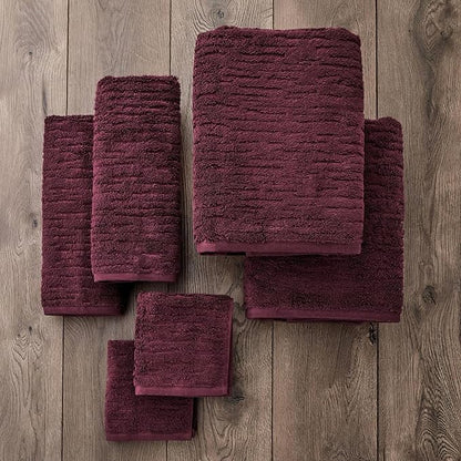 SKL Home CloudSoft 100% Cotton Luxury 6-Piece Towel Set, 600 GSM, Ultra Plush &
