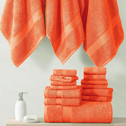 Lane Linen 100% Luxury Cotton Towel Set