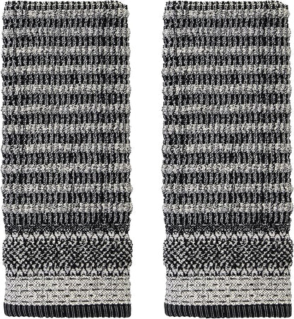 SKL Home Lewis 100% Cotton Premium 2-Piece Hand Towel Set, 600 GSM, Reversible
