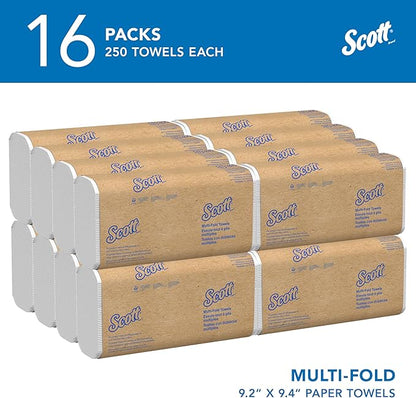 Scott Professional Universal Multifold Paper Towels, Absorbency Pockets