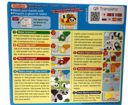 Popin’ Cookin Diy Candy Kit (8 Pack Varieties) - Tanoshii Bento, Ramen and Waffle, Cakes, Sushi and Donuts, Hamburger, and Kawaii Gummy Land in Fusion Select Gift Box