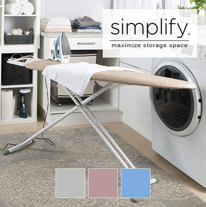 Simplify Ironing Board Cover and Pad | Silicone Coated | Scorch Resistant |