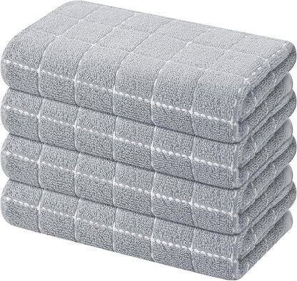 Mordimy 100% Cotton Terry Cloth Kitchen Towels, Super Soft and Absorbent Dish