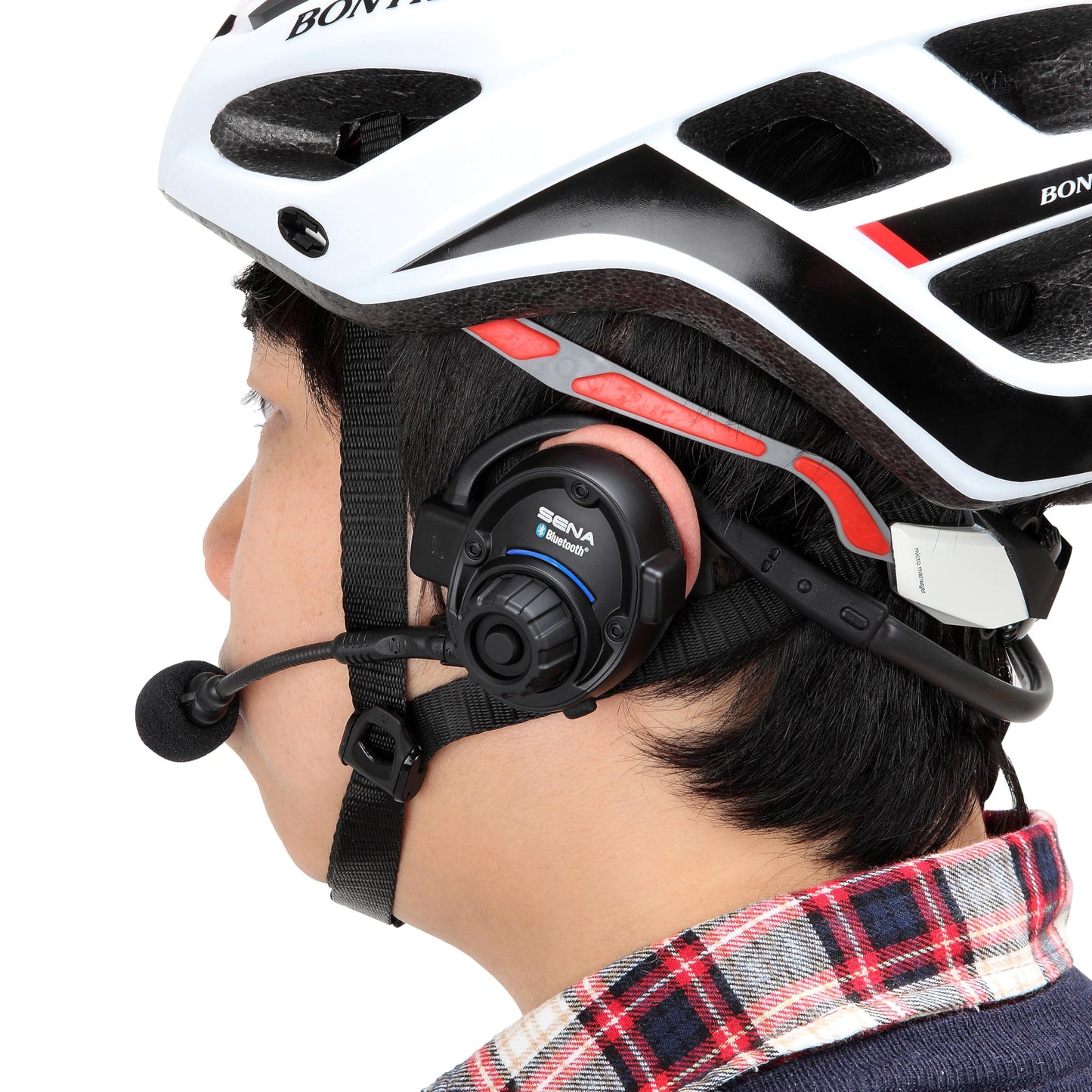 Sena SPH10 Outdoor Sports Bluetooth Stereo Headset/Intercom, Black