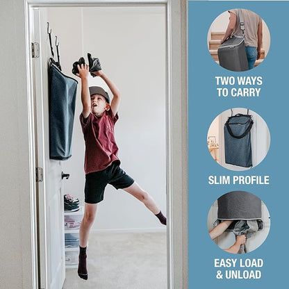 CleverMade Convertible Laundry Hamper Bag
