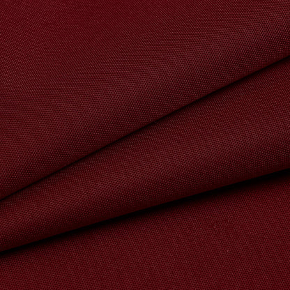 Waterproof Canvas Fabric by The Yard – 58" 600D Polyester Cordura Fabric – Upholstery Fabric for Indoor Outdoor Chair (Burgundy, 2 Yard (58"x 72")