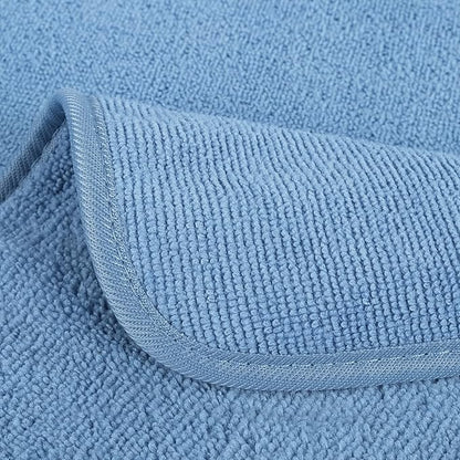 POLYTE Premium Lint Free Microfiber Washcloth Face Towel, 13 x 13 in
