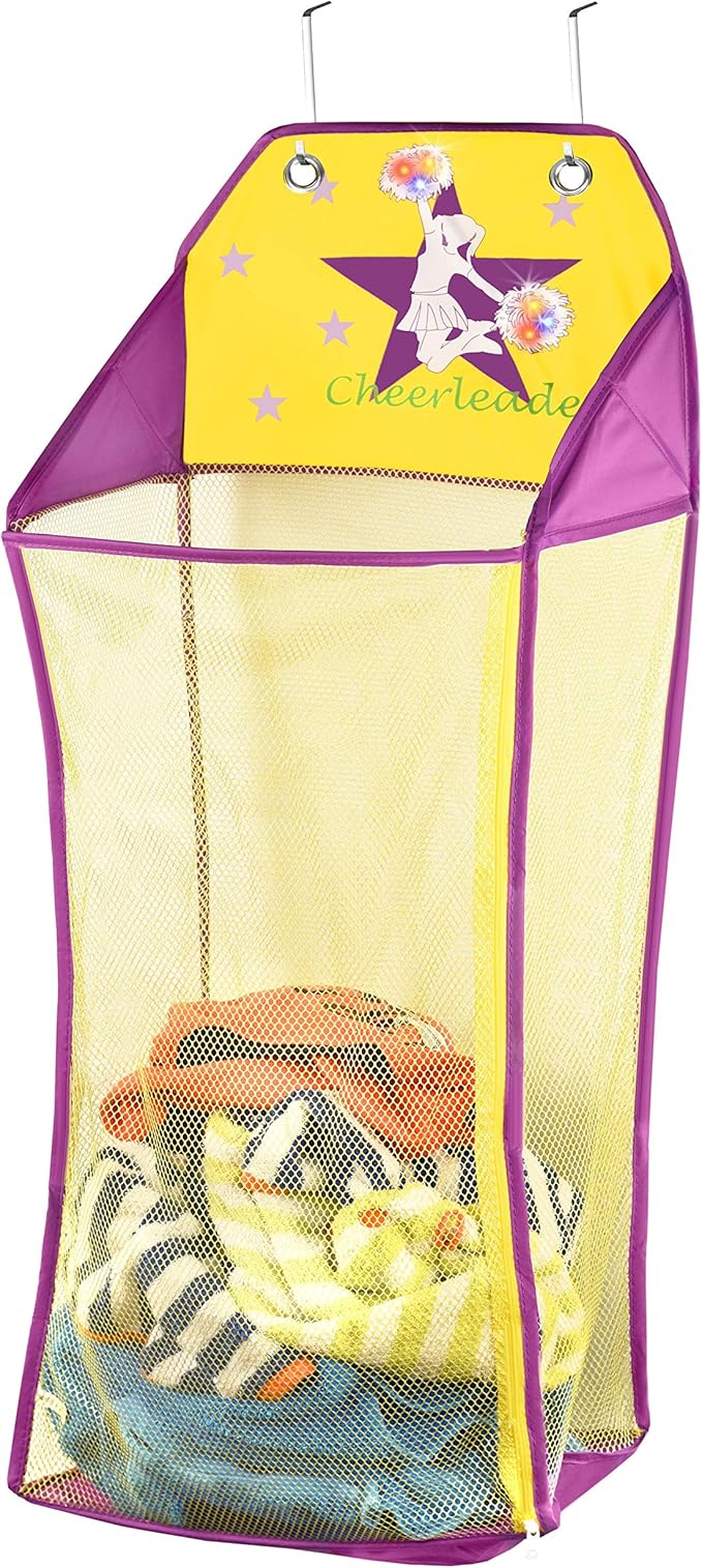Store & Score Over The Door Hanging Kids Fun LED Cheerleader Light-Up