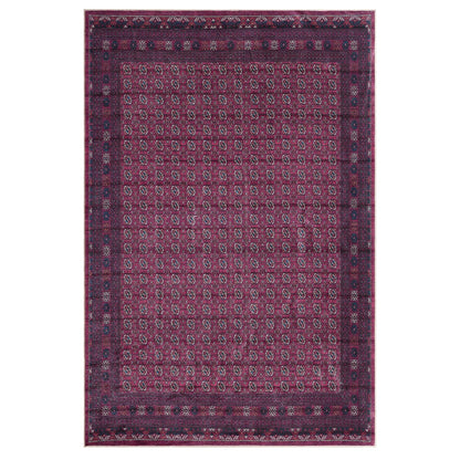 Keen Home Design 6x9 Rug - Machine Washable Area Rug with Non-Slip Backing, Ideal for Living Room, Dining Room, Bedroom - Vintage, Easy Clean, Durable, Low Pile Rug - (6' x 9')