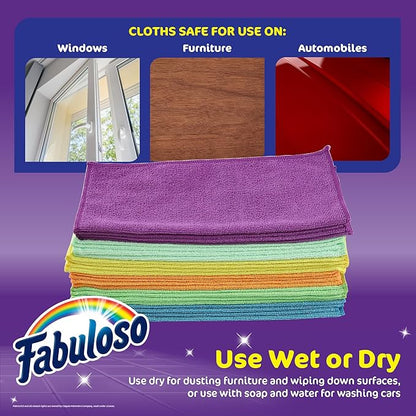 Fabuloso Microfiber Cleaning Cloths