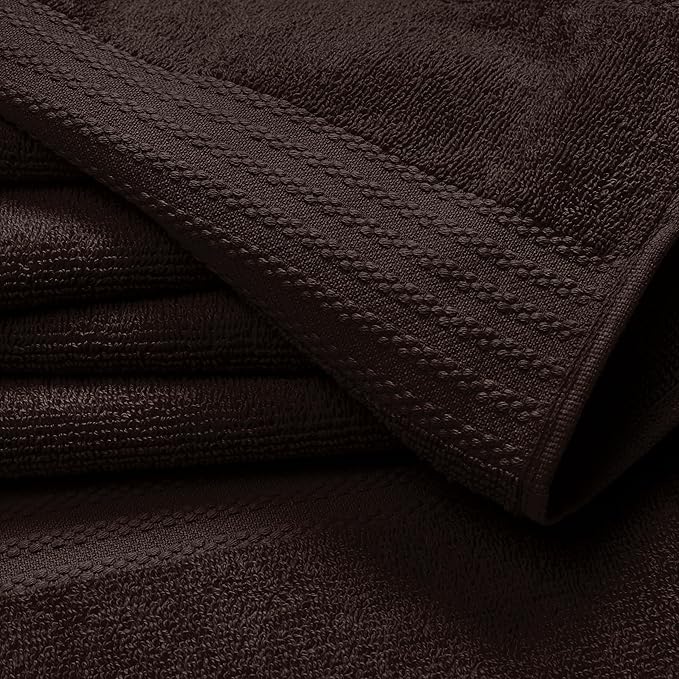 GLAMBURG Premium Cotton Oversized 2 Pack Bath Sheet 35x70-100% Pure Cotton