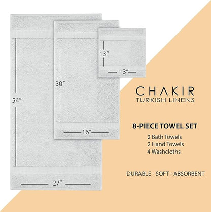 Chakir Turkish Linens | Hotel & Spa Quality 100% Cotton Premium Turkish Towels