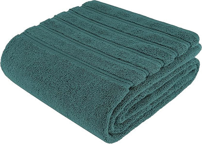 American Soft Linen 35x70 Jumbo Large Bath Towel, 600 GSM 100% Cotton Turkish