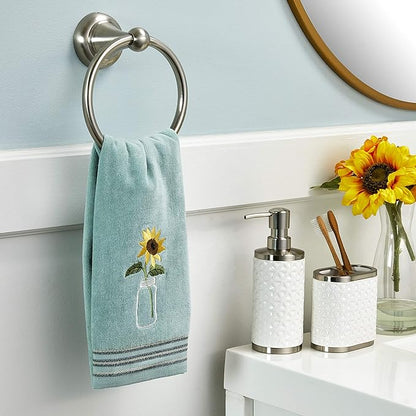SKL Home by Saturday Knight Ltd. Sunflower in Jar Hand Towel
