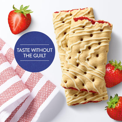 Special K Bar Pastry Crisps, 100 Calories, Breakfast Bars, Value Size, Strawberry, 15.84oz Box (36 Crisps)