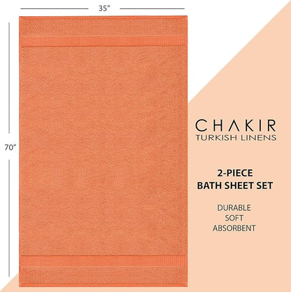 Chakir Turkish Linens, 100% Cotton Premium Quality Turkish Bath Sheets