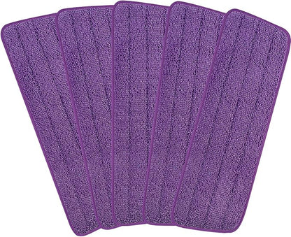16.5 inch Reusable Mop Pads Microfiber Spray Mop Replacement Heads
